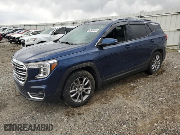 2022 GMC Terrain SLT с VIN 3GKALVEV6NL145992, выставлен на аукционе Copart как лот 52503015 с пробегом Не указан миль и Списание • Salvage title. История ставок и продаж доступна на DreamBid. Изображение 1.
