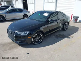 2019 Audi A4 Premium with VIN WAUGMAF41KN018335, listed as a IAAI auction lot 41570587 with 22,795 mi miles. Bid and sale history available at carsss.com. Image 2.