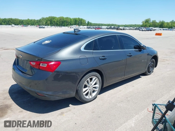 2018 Chevrolet Malibu LT with VIN 1G1ZD5ST0JF255108, listed as a IAAI auction lot 42196742 with 254,962 mi miles and . Bid and sale history available at DreamBid. Image 4.