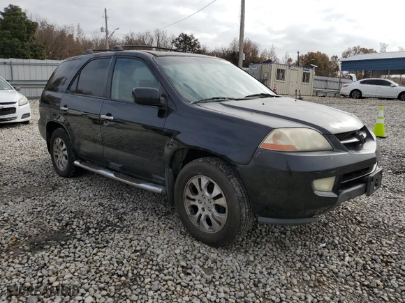 2003 Acura MDX Touring Pkg RES w/Navigation System with VIN 2HNYD18913H538149, listed as a Copart auction lot 46732705 with 203,168 mi miles and Salvage Title. Bid and sale history available at carsss.com. Image 4.