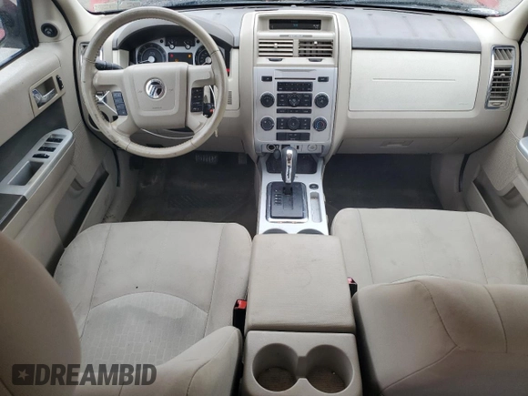 2009 Mercury Mariner with VIN 4M2CU91G69KJ15232, listed as a Copart auction lot 66601584 with 179,928 mi miles and Salvage title. Bid and sale history available at DreamBid. Image 8.