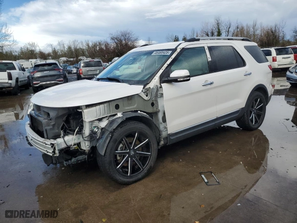 2015 Ford Explorer Limited with VIN 1FM5K7F84FGB11880, listed as a Copart auction lot 46460425 with 93,418 mi miles and Salvage Title. Bid and sale history available at carsss.com. Image 1.