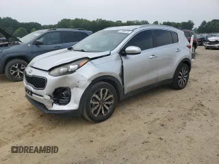 2017 Kia Sportage EX with VIN KNDPN3AC7H7085738, listed as a Copart auction lot 57308715 with 159,434 mi miles and Salvage title. Bid and sale history available at DreamBid. Image 1.