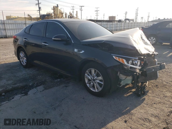 2016 Kia Optima LX with VIN KNAGT4L33G5070945, listed as a Copart auction lot 43010025 with 103,220 mi miles and Salvage Title. Bid and sale history available at carsss.com. Image 4.