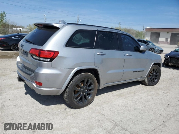 2017 Jeep Grand Cherokee Altitude z VIN 1C4RJFAG3HC738789, wystawiony jako Copart lot #54089375 z przebiegiem 82 150 mil mil oraz Szkody całkowita. Historia ofert i sprzedaży dostępna na DreamBid. Obrazek 3.
