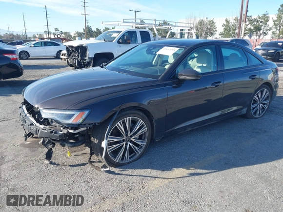 2024 Audi A6 Premium Plus with VIN WAUE3BF23RN004722, listed as a IAAI auction lot 41612193 with 14,519 mi miles and . Bid and sale history available at DreamBid. Image 20.