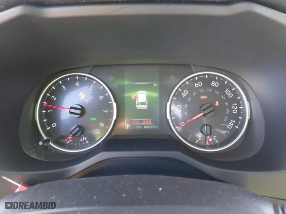 2019 Toyota RAV4 XLE with VIN JTMW1RFVXKD026180, listed as a IAAI auction lot 41759744 with 66,025 mi miles. Bid and sale history available at carsss.com. Image 7.