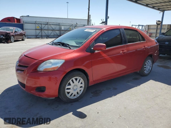 2008 Toyota Yaris with VIN JTDBT923581215441, listed as a Copart auction lot 54022325 with 76,822 mi miles and Salvage Title. Bid and sale history available at DreamBid. Image 1.