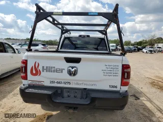 2022 Ram 2500 Tradesman with VIN 3C6UR4CJ6NG296638, listed as a Copart auction lot 73666954 with 44,519 mi miles and Salvage Title. Bid and sale history available at carsss.com. Image 6.