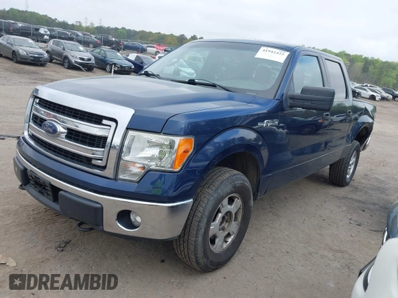 2013 Ford F-150 XL with VIN 1FTFW1EF9DFC06013, listed as a IAAI auction lot 41942423 with 300,161 mi miles and . Bid and sale history available at carsss.com. Image 2.