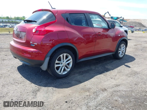 2012 Nissan Juke SL with VIN JN8AF5MV9CT106007, listed as a IAAI auction lot 42239132 with 157,185 mi miles and . Bid and sale history available at DreamBid. Image 4.