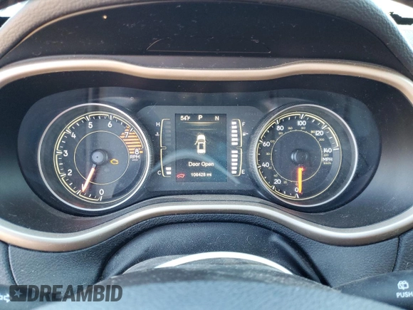 2016 Jeep Cherokee Latitude with VIN 1C4PJLCS6GW126591, listed as a Copart auction lot 85750654 with 106,428 mi miles and Salvage Title. Bid and sale history available at carsss.com. Image 9.