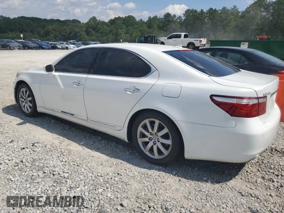 2008 Lexus LS 460 z VIN JTHBL46F785065055, wystawiony jako Copart lot #65877475 z przebiegiem 268 808 mil mil oraz Czysty tytuł • Clean title. Historia ofert i sprzedaży dostępna na DreamBid. Obrazek 2.