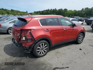 2018 Kia Sportage EX z VIN KNDPNCAC8J7369689, wystawiony jako Copart lot #57439325 z przebiegiem 173 726 mil mil oraz Szkoda całkowita • Salvage title. Historia ofert i sprzedaży dostępna na DreamBid. Obrazek 3.