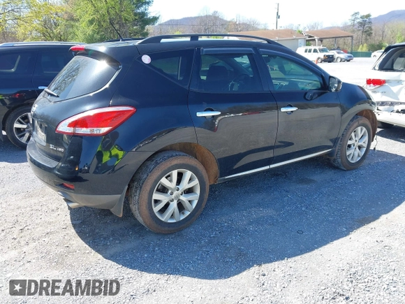2014 Nissan Murano S with VIN JN8AZ1MW2EW510180, listed as a IAAI auction lot 41930346 with 155,754 mi miles and . Bid and sale history available at DreamBid. Image 4.