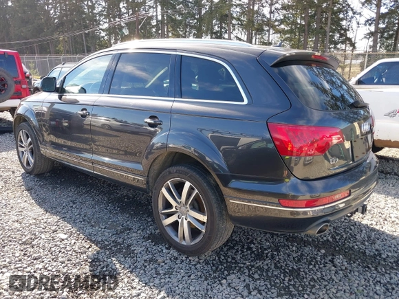 2015 Audi Q7 Premium Plus with VIN WA1LMAFEXFD017765, listed as a IAAI auction lot 41668717 with 134,180 mi miles and . Bid and sale history available at DreamBid. Image 3.