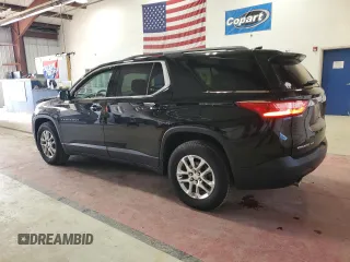 2019 Chevrolet Traverse LT Cloth z VIN 1GNEVGKW0KJ283022, wystawiony jako Copart lot #58908455 z przebiegiem 55 155 mil mil oraz Szkoda całkowita • Salvage title. Historia ofert i sprzedaży dostępna na DreamBid. Obrazek 2.