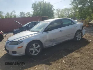 2007 Mazda 6 S Sport VE with VIN 1YVHP80D275M01539, listed as a Copart auction lot 55328595 with 160,233 mi miles and Salvage Title. Bid and sale history available at DreamBid. Image 1.