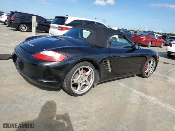 2005 Porsche Boxster S with VIN WP0CB29825U730665, listed as a Copart auction lot 74218244 with 0 mi miles and Non Repairable. Bid and sale history available at carsss.com. Image 3.