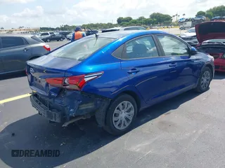 2019 Hyundai Accent SE with VIN 3KPC24A3XKE058361, listed as a IAAI auction lot 42345609 with 95,580 mi miles and . Bid and sale history available at DreamBid. Image 4.