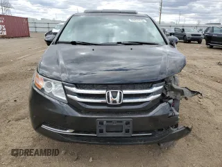 2015 Honda Odyssey EX-L with VIN 5FNRL5H61FB116578, listed as a Copart auction lot 53251415 with 148,497 mi miles and Salvage Title. Bid and sale history available at DreamBid. Image 5.