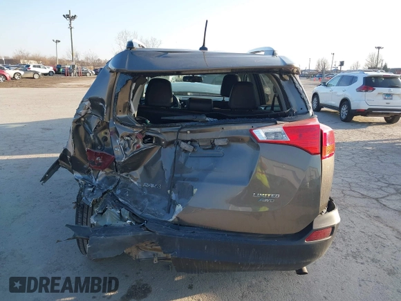 2013 Toyota RAV4 Limited with VIN 2T3DFREV1DW093654, listed as a IAAI auction lot 41711079 with 122,995 mi miles. Bid and sale history available at carsss.com. Image 17.
