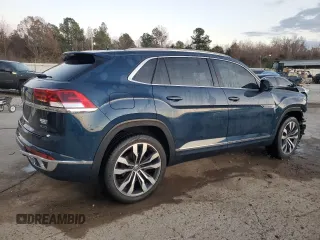 2021 Volkswagen Atlas SEL Premium R-Line with VIN 1V2FE2CA8MC238600, listed as a Copart auction lot 84416164 with 41,719 mi miles and Salvage title. Bid and sale history available at DreamBid. Image 3.