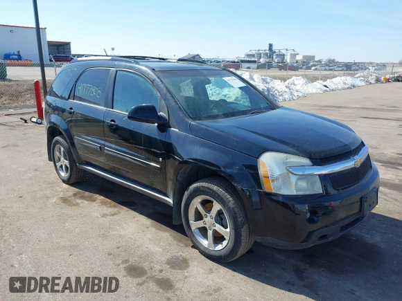 2007 Chevrolet Equinox LT with VIN 2CNDL73F176048587, listed as a IAAI auction lot 41777808 with 159,914 mi miles. Bid and sale history available at carsss.com. Image 1.