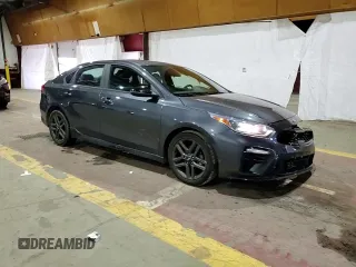 2021 Kia Forte GT-Line with VIN 3KPF34AD5ME273264, listed as a Copart auction lot 58869625 with 32,569 mi miles and Salvage title. Bid and sale history available at DreamBid. Image 13.