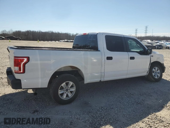 2016 Ford F-150 XL with VIN 1FTEW1CF4GKE54826, listed as a Copart auction lot 46658395 with 142,379 mi miles and Salvage Title. Bid and sale history available at carsss.com. Image 3.