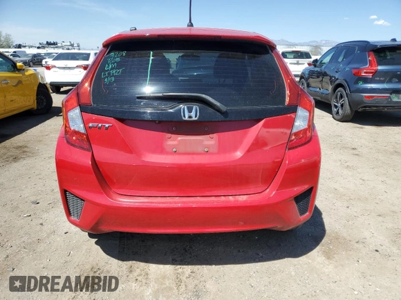 2015 Honda Fit LX with VIN 3HGGK5H52FM770147, listed as a Copart auction lot 49991025 with 98,552 mi miles and Salvage Title. Bid and sale history available at carsss.com. Image 6.