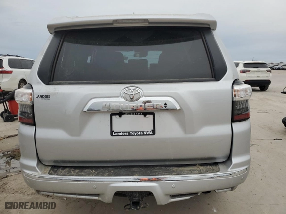 2024 Toyota 4Runner Limited with VIN JTEKU5JR1R6274160, listed as a Copart auction lot 87260224 with 0 mi miles and Salvage Title. Bid and sale history available at carsss.com. Image 6.