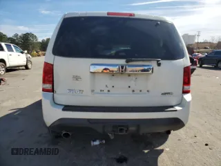 2012 Honda Pilot EX-L with VIN 5FNYF4H67CB029972, listed as a Copart auction lot 45150375 with 212,534 mi miles and Salvage Title. Bid and sale history available at DreamBid. Image 6.