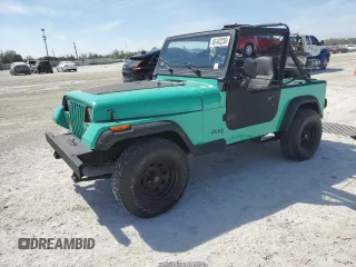1987 Jeep Wrangler z VIN 2BCCL8118HB505080, wystawiony jako Copart lot #46142235 z przebiegiem 74 287 mil mil oraz Szkoda całkowita • Salvage title. Historia ofert i sprzedaży dostępna na DreamBid. Obrazek 1.