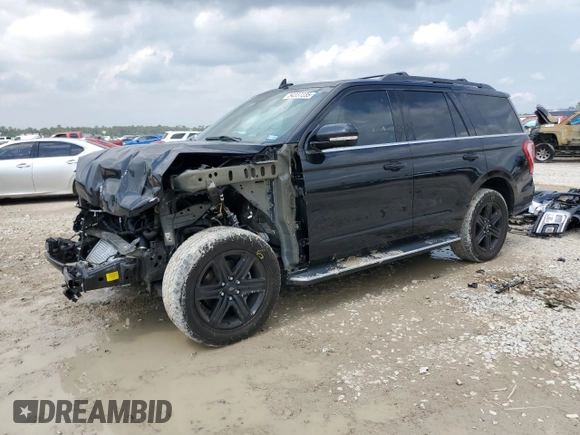 2021 Ford Expedition XLT z VIN 1FMJU1HT2MEA86414, wystawiony jako Copart lot #54337235 z przebiegiem 28 544 mil mil oraz Szkoda całkowita • Salvage title. Historia ofert i sprzedaży dostępna na DreamBid. Obrazek 1.