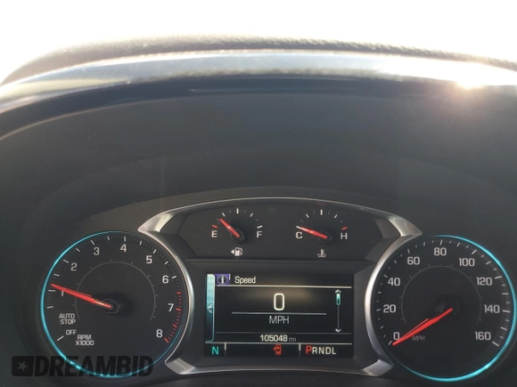 2018 Chevrolet Traverse LT Cloth with VIN 1GNERGKW7JJ282002, listed as a Copart auction lot 61564495 with 105,048 mi miles and Salvage title. Bid and sale history available at DreamBid. Image 9.