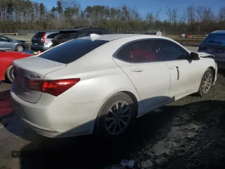 2020 Acura TLX with VIN 19UUB1F30LA006271, listed as a Copart auction lot 43002645 with 84,303 mi miles and Salvage Title. Bid and sale history available at carsss.com. Image 3.
