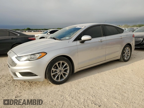 2017 Ford Fusion SE with VIN 3FA6P0HDXHR380057, listed as a Copart auction lot 52784005 with 115,038 mi miles and Salvage title. Bid and sale history available at DreamBid. Image 1.