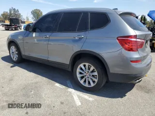 2017 BMW X3 sDrive28i with VIN 5UXWZ7C32H0X39802, listed as a Copart auction lot 51537545 with 135,379 mi miles and Salvage Title. Bid and sale history available at carsss.com. Image 2.