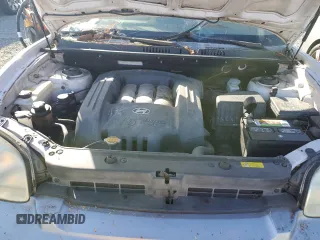 2005 Hyundai Santa Fe GLS with VIN KM8SC13D95U868823, listed as a Copart auction lot 80675094 with 0 mi miles and Salvage Title. Bid and sale history available at carsss.com. Image 12.