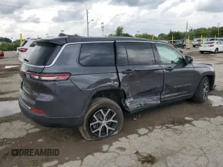 2023 Jeep Grand Cherokee Limited with VIN 1C4RJKBG0P8898802, listed as a Copart auction lot 60960755 with 23,053 mi miles and Salvage title. Bid and sale history available at DreamBid. Image 3.