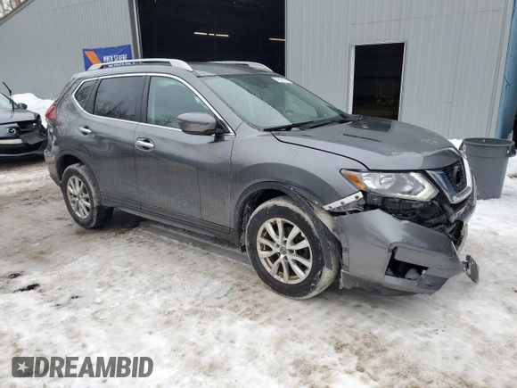 2019 Nissan Rogue S with VIN 5N1AT2MV8KC740020, listed as a Copart auction lot 45172755 with 82,736 mi miles and Clean Title. Bid and sale history available at carsss.com. Image 4.