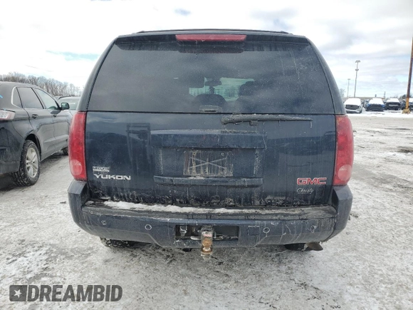 2007 GMC Yukon SLT with VIN 1GKFK13057J282294, listed as a Copart auction lot 46106145 with 0 mi miles and Salvage Title. Bid and sale history available at carsss.com. Image 6.