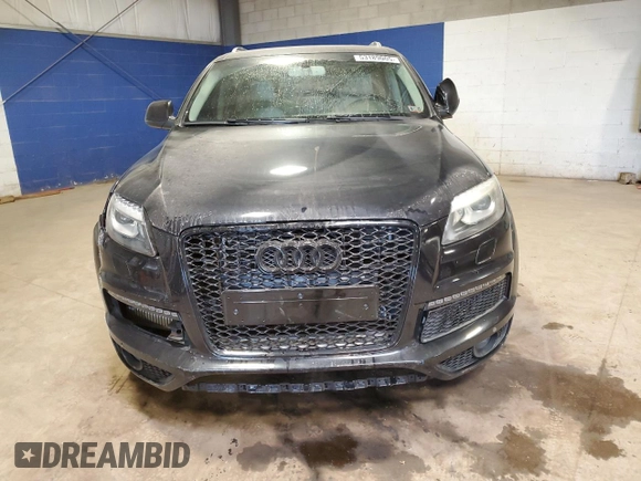 2014 Audi Q7 with VIN WA1CMBFE3ED007194, listed as a Copart auction lot 53189005 with Not provided miles and Salvage title. Bid and sale history available at DreamBid. Image 5.