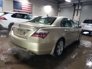 2009 Acura RL Technology z VIN JH4KB26619C001663, wystawiony jako Copart lot #47547405 z przebiegiem 116 087 mil mil oraz Szkoda całkowita • Salvage title. Historia ofert i sprzedaży dostępna na DreamBid. Obrazek 3.