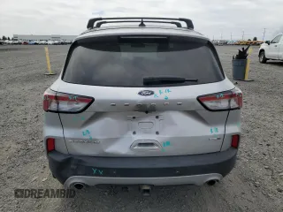 2020 Ford Escape Titanium with VIN 1FMCU9J99LUB07009, listed as a Copart auction lot 63213495 with 61,376 mi miles and Salvage title. Bid and sale history available at DreamBid. Image 6.