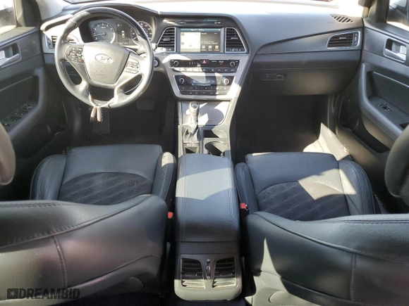 2016 Hyundai Sonata 2.4L Sport with VIN 5NPE34AFXGH397320, listed as a Copart auction lot 73363324 with 75,045 mi miles and Salvage Title. Bid and sale history available at carsss.com. Image 8.