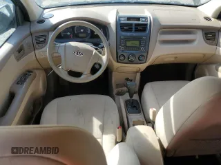2009 Kia Sportage LX with VIN KNDJF724297573255, listed as a Copart auction lot 51300095 with 199,362 mi miles and Salvage Title. Bid and sale history available at carsss.com. Image 8.