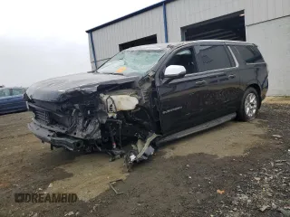 2022 Chevrolet Suburban Premier with VIN 1GNSKFKD4NR227224, listed as a Copart auction lot 72340074 with 107,578 mi miles and Salvage Title. Bid and sale history available at carsss.com. Image 1.