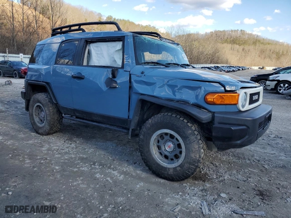 2014 Toyota FJ Cruiser with VIN JTEBU4BF7EK196077, listed as a Copart auction lot 44793235 with 0 mi miles and Salvage Title. Bid and sale history available at carsss.com. Image 4.